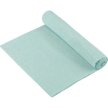 Elastický bavlněný náplet žebrovaný - tunel 16x80 cm - 104 (472) mentolová