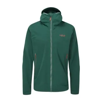 Pánská větrovka Pánská nepromokavá bunda Rab Kinetic 2.0 M Sherwood green
