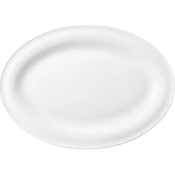Oválný podnos 25x18 cm BEAT, bílá, Seltmann Weiden ▪ Kč 670 ️ - Luxurytable.cz Seltmann Weiden