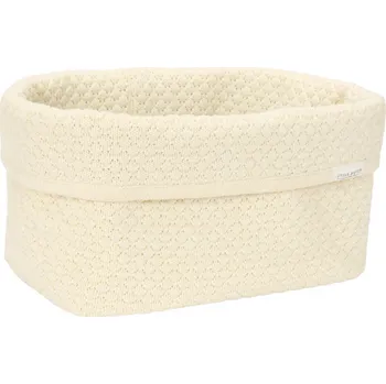 úložný prostor na hračky LITTLE DUTCH košík pletený velký Pure Soft White