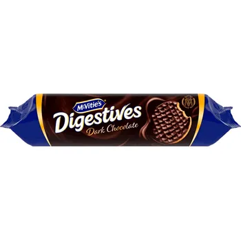Čokoláda McVitie's Digestives s příchutí hořké čokolády 433 g