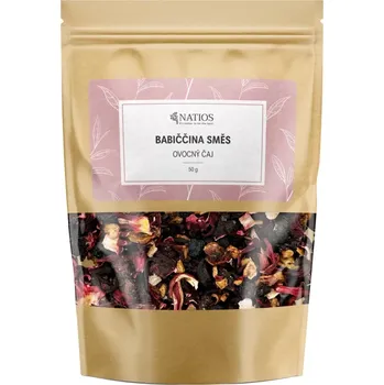 Čaj Natios Babiččina směs ovocný čaj 50 g