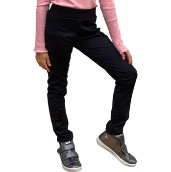 ADELLINO Softshellové legíny Adellino zimní ČERNÁ - 134