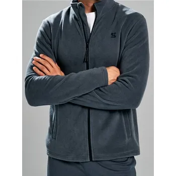 Pánská mikina Sinsay - Mikina bomber - šedá - 912EU-86X - 912EU-86X-XS