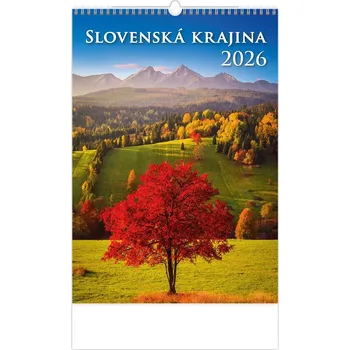 Kalendář Helma - nástenný kalendár Slovenská krajina 2026, 31,5 × 45 cm