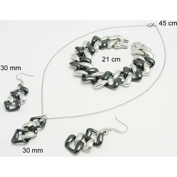 Řetízek Set-řetízek přívěs.náuš.náram 23198103