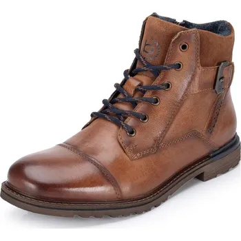 Pánská zimní obuv Bugatti Pánská kotníková obuv BUGATTI 321-A0U3W-3200-6300 hnědá W5 42