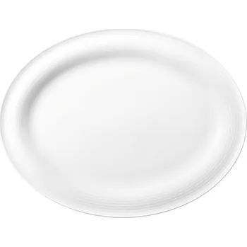 Talíř Oválný podnos 31x24 cm BEAT, bílá, Seltmann Weiden ▪ Kč 900 ️ - Luxurytable.cz Seltmann Weiden