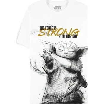 Pánské tričko Tričko Difuzed The Mandalorian - The Force Is Strong S