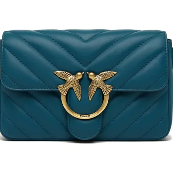 Kabelka Pinko Dámská kožená crossbody kabelka 100048 A0GK G35Q + 2 měsíce na vrácení zboží