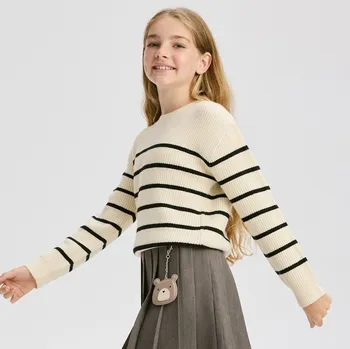 Dívčí svetr Reserved - Svetr s příměsí viskózy - vícebarevná - 270DB-MLC - 270DB-MLC-128