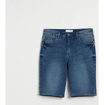 Pánská móda Džínové kraťasy se&nbsp;sepraným efektem - 29 - House - námořnictvo - 7383M-59J