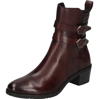 Dámská zimní obuv Dámské zimní boty na podpatku Bagatt D11-7683B-4100 vínové 38