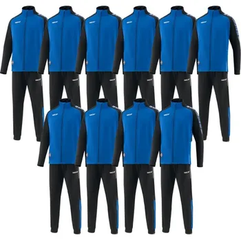 Saller X.72 10x Tepláková - tréninková souprava BARVA: 105 modrá-černá-bílá, Velikost: XL Týmová sada 10 teplákových souprav Saller X.72