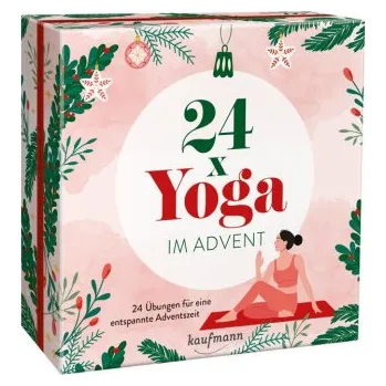 24 x Yoga im Advent: 24 Übungen für eine entspannte Adventszeit – Jutta Oster,Heike Kluge (DE)