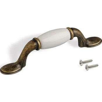 Nábytkové kování Emuca S.R.L. Nábytková úchytka Toscana staromosaz