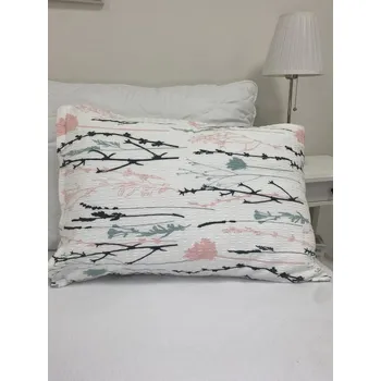 Povlak na dekorativní polštářek B.E.S. - Petrovice, s.r.o. Bavlněný krepový potah na polštářek 50x70 - vzor Betina