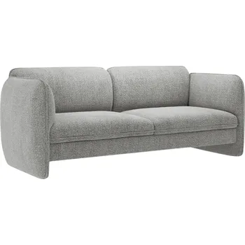 Pohovka Micadoni Šedá trojmístná pohovka Georgia 204 cm