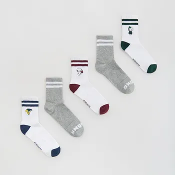 Chlapecké spodní prádlo Reserved - Ponožky Snoopy 5 pack - bílá - 161HE-00X - 161HE-00X-K25