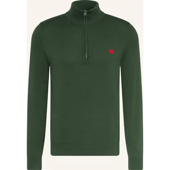 Pánský svetr Hugo Pánský Svetr Troyer San Quintus, tmavě zelená, S