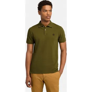 Pánské tričko Tričko Timberland olive 8458831 S