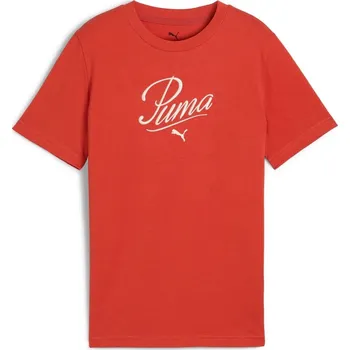 Chlapecké tričko Tričko Puma Red 4038122 7-8