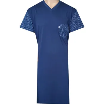 Pánská noční košile Pánská Noční Košile FOLTÝN NK448 Velikost: 7XL, Materiál: Krátký rukáv