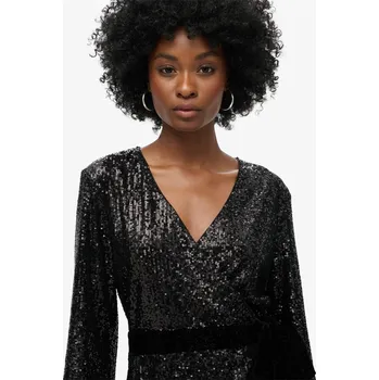 Dámské šaty Šaty Superdry Black 6257641 8 (XS)