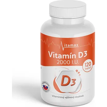 Vitamax Vitamín D3 2000 I.U. mg: 30 tablet