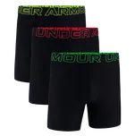 Boxerky Under Armour UA PERFORMANCE TECH MESH -SOLID 6 IN 3PK 1383884-005 Velikost M