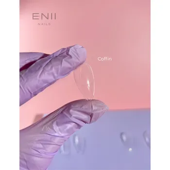 ENII NAILS Nehtové tipy Coffin 540ks