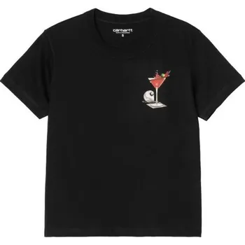 Dámské tričko TRIKO CARHARTT WIP Jake Garcia S/S WMS - černá - S + při osobním odběru 1 473 Kč