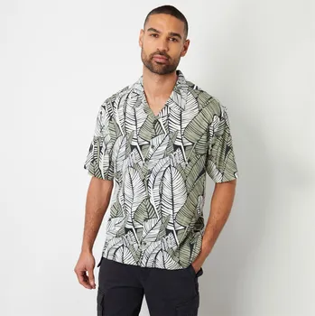 Pánská košile Košile Threadbare Black 1009297 XL