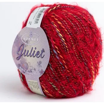 Příze Stenli Příze Juliet - 10 červeno-barevná