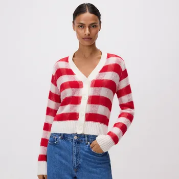 Dámský svetr Reserved - Kardigan s příměsí vlny - vícebarevná - 062HV-MLC - 062HV-MLC-L