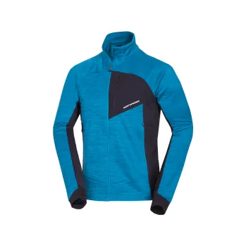 Pánská mikina Northfinder Juliste inkblueblack L; Modrá mikina + DÁREK DLE VÝBĚRU!