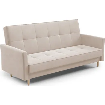 Pohovka Eka Rozkládací pohovka KARA, 227 cm Výběr nohou: Černé, Barva látky: ALFA 01