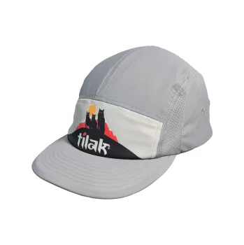 Kšiltovka Tilak 5 panel light cap šedá uni kšiltovka + DÁREK DLE VÝBĚRU!