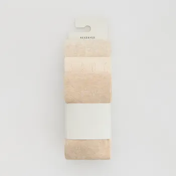 Dětská móda Reserved - Bavlněné punčocháče 3 balení - tělová - 319GU-02X - 319GU-02X-U86