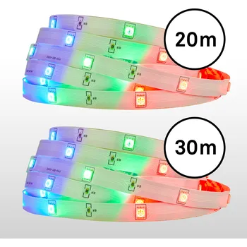 LED páska Briloner RGB LED Flexibilní pásek (20 / 30 m)