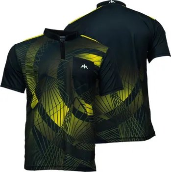 Pánská košile Mission Košile Orb - Black & Yellow - M