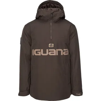 Pánská Zateplená bunda IGUANA VOPRO JACKET M000264508 – Hnědá S