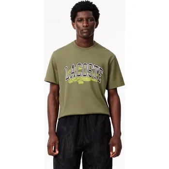 Pánské tričko Tričko Lacoste Khaki 1149295 XS