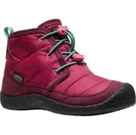 Keen HOWSER II CHUKKA WP YOUTH beaujolais/pool blue boty
