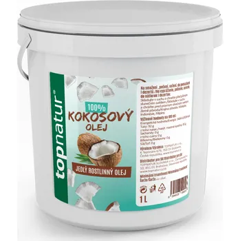 Rostlinný olej 100% Kokosový olej 1L