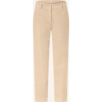 Dámské kalhoty Cambio Dámské Manšestrové Kalhoty Karina, světle hnědá, 38