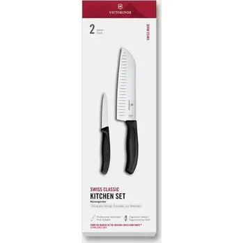 Kuchyňský nůž Victorinox - Sada kuchyňských nožů SWISS CLASSIC 2 ks černá