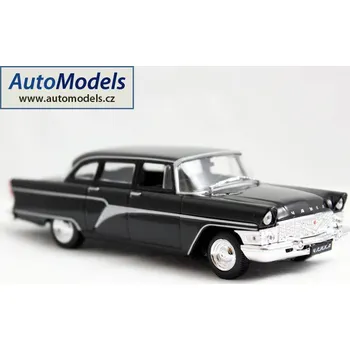 autíčko DeAgostini GAZ-13 Čajka 1:43 - Kultovní auta SSSR časopis s modelem #5 Čaika GAZ 13 - kovový model auta