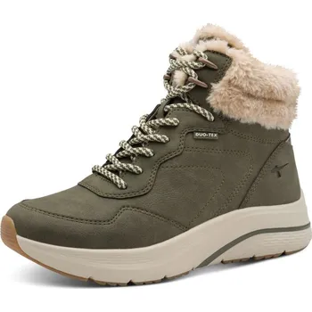 Dámské kozačky Tamaris Dámská kotníková obuv TAMARIS 26278-45-722 zelená W5 39