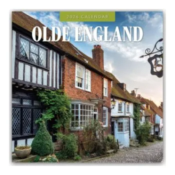Diář Olde England - Historisches England 2026 - 16-Monatskalender (EN)
